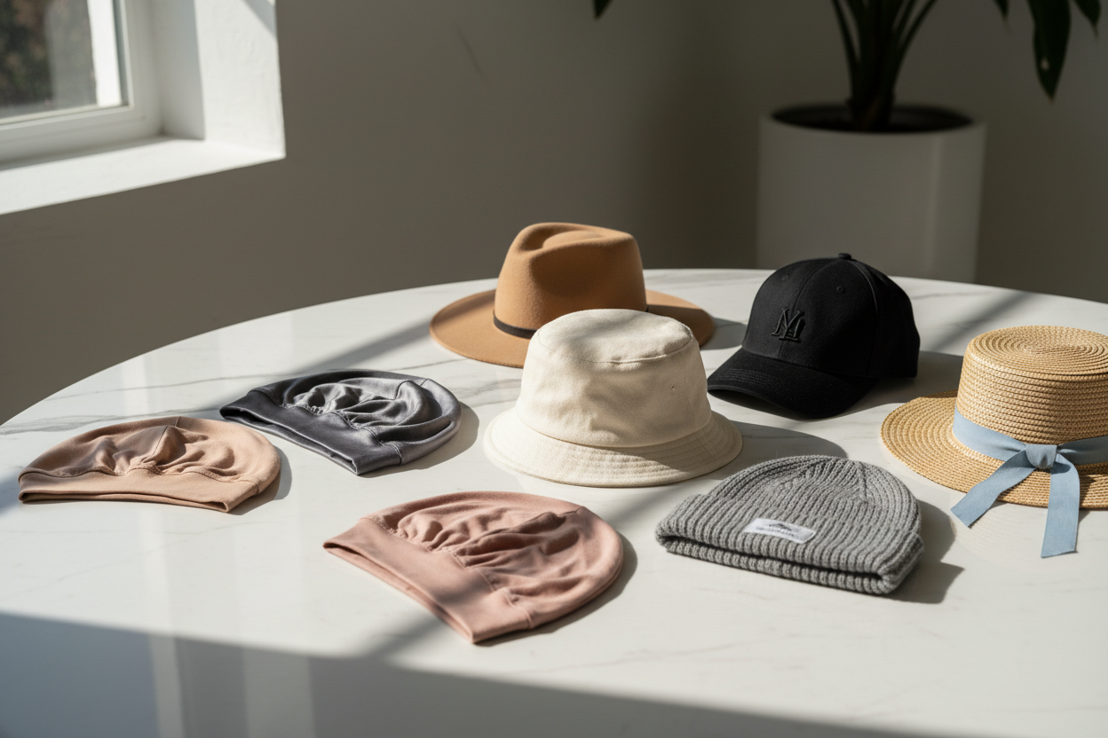 “Women’s headwear and hats for style, comfort, and versatility” “All-season hats and headwear for women – stylish and lightweight” “Women’s everyday headwear and hats for work, travel, and outdoor use”