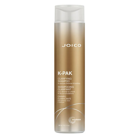 K-Pak Clarifying Shampoo bottle for deep cleansing hair care
Professional clarifying shampoo removing buildup from damaged hair
K-Pak shampoo for restoring shine and healthy-looking hair
Deep cleansing clarifying shampoo for oily and dull hair