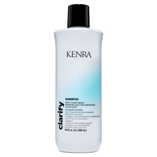 Kenra Professional Classic Clarify Shampoo for deep cleansing hair
Clarifying shampoo removing buildup and excess oil from hair
Kenra shampoo bottle for refreshing dull and lifeless hair
Professional clarifying shampoo for clean healthy-looking hair