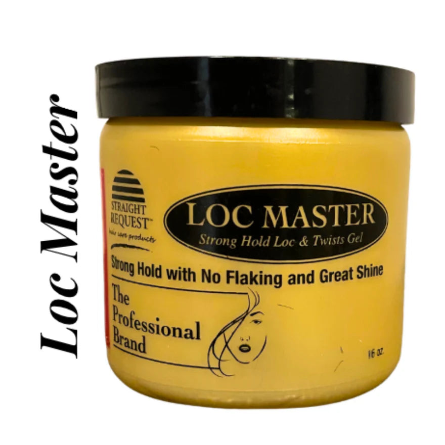 Loc Master Twist & Loc Gel – Extra Hold, No Flake Formula