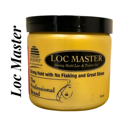 Loc Master Twist & Loc Gel – Extra Hold, No Flake Formula