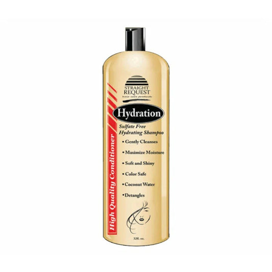 "Sulfate-free hydrating shampoo with coconut water for soft, shiny hair"
"Gentle shampoo that prevents dryness, breakage, and flyaways"
"Color-safe moisturizing shampoo with excellent detangling power"