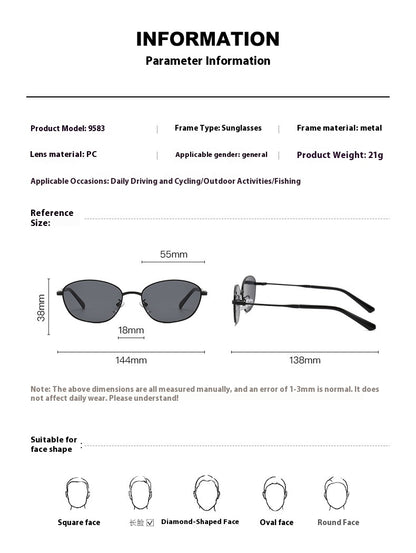 Trendy ellipse sunglasses with modern unisex design
Stylish UV protection sunglasses with durable frame
Fashion ellipse sunglasses in multiple color options
Comfortable lightweight sunglasses for everyday wear
