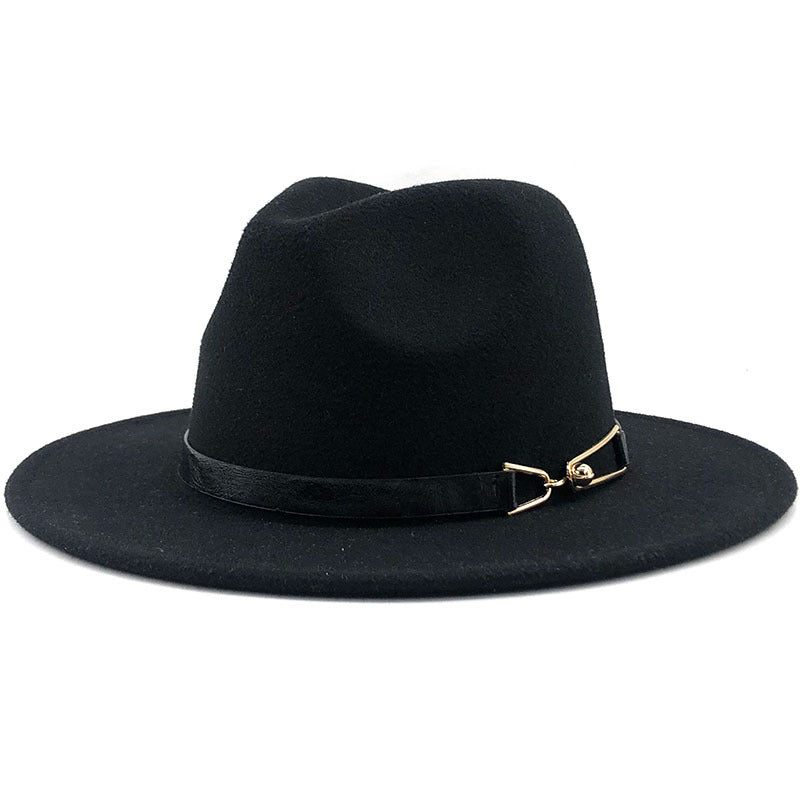 unisex wool top hat flat brim cashmere style fashion hat
premium black khaki wool hat elegant top hat design
stylish flat brim wool hat men and women fashion accessory
classic wool top hat lightweight unisex outdoor wear