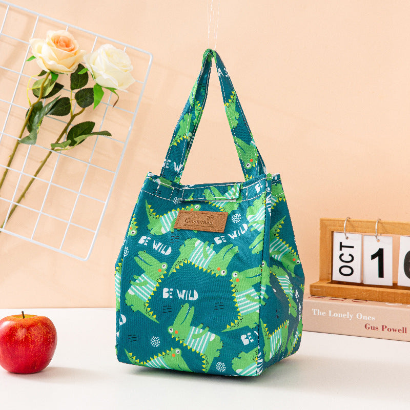Insulated Lunch Bag – Portable Bento Tote for Work & School