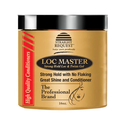 Loc Master Twist & Loc Gel – Extra Hold, No Flake Formula