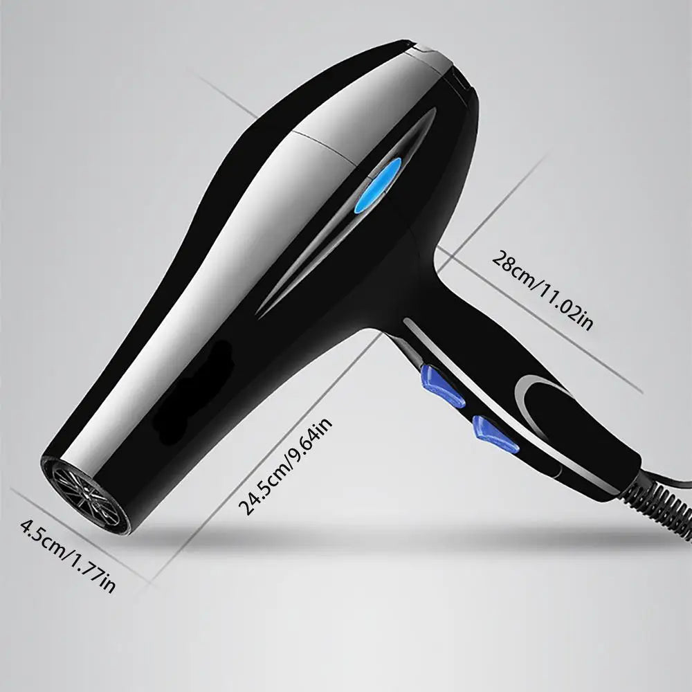 2200W Professional Hair Dryer for Women – Fast Drying, Ionic Care & Styling Attachments.