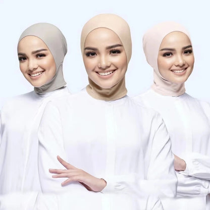 Breathable Under Scarf Cap – Non-Slip Hijab Under-cap for Secure Fit.